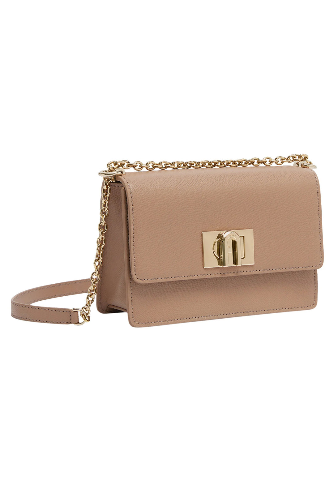 Furla Sac Bandoulière Mini 1927 Cuir Gris