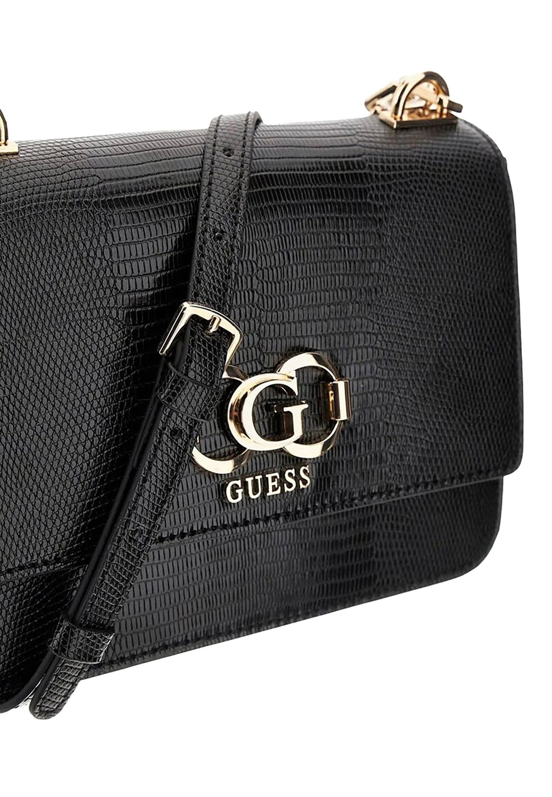 Guess Sac Bandoulière Anadela 3 Comp Satch Black