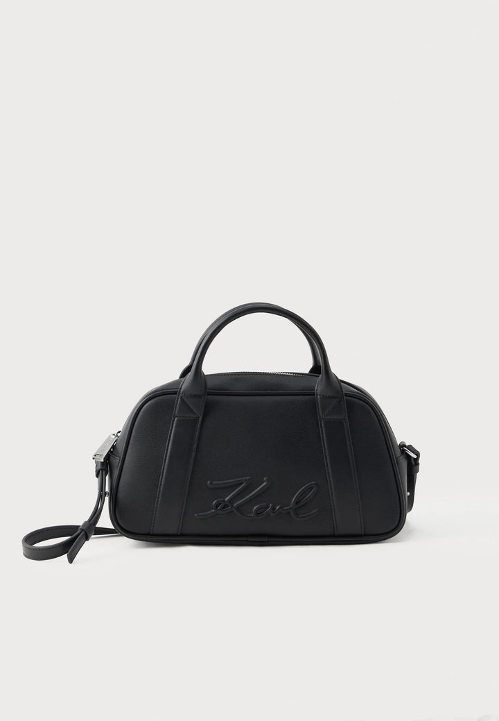 K/VILLE Bowling Bag Karl Lagerfeld B1W30068 Black/Nickel