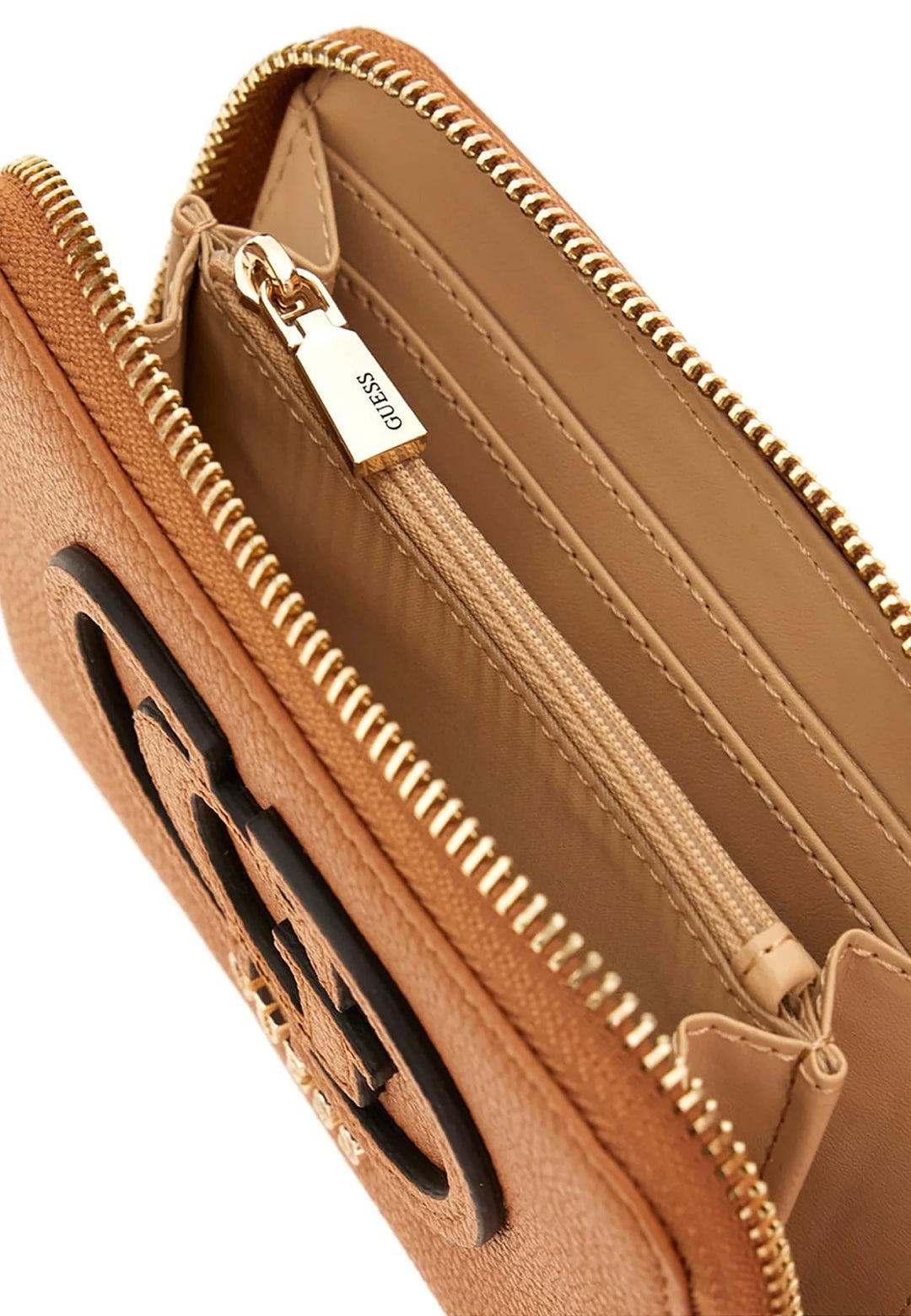 Guess Companheiro / Carteira Eco Ali Slg Pequeno Zi Cognac BG953614