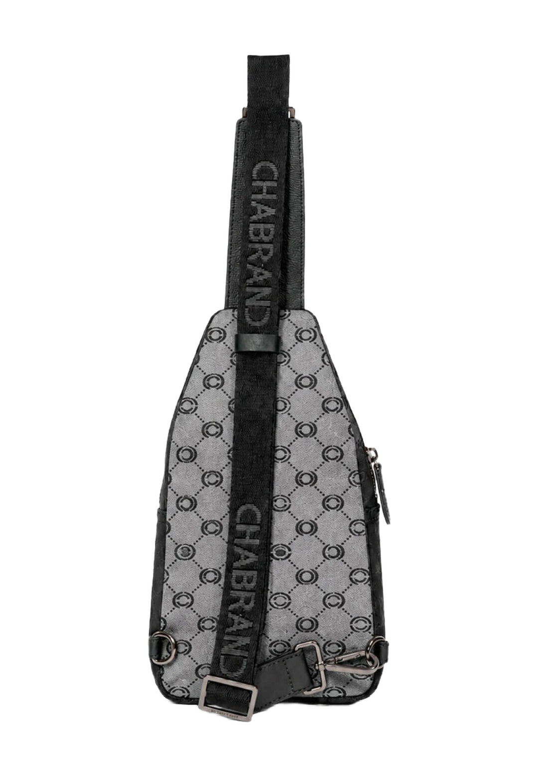 Chabrand Sac Body Icone Toile Gris — vue detail 1