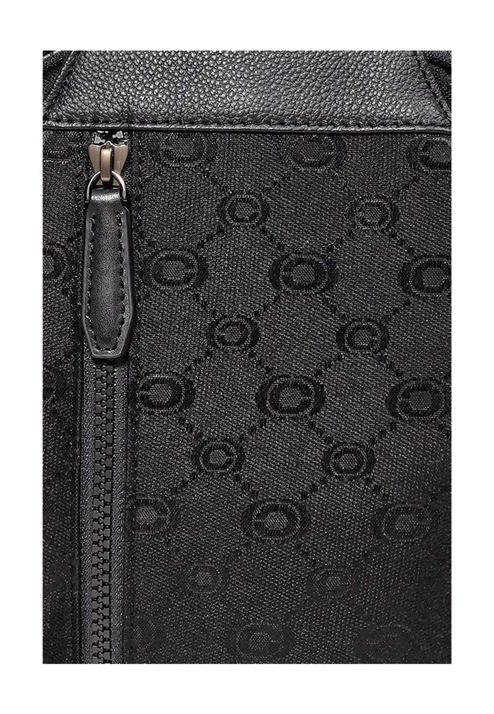 Chabrand Sac Body Icone Toile Noir — vue de cote