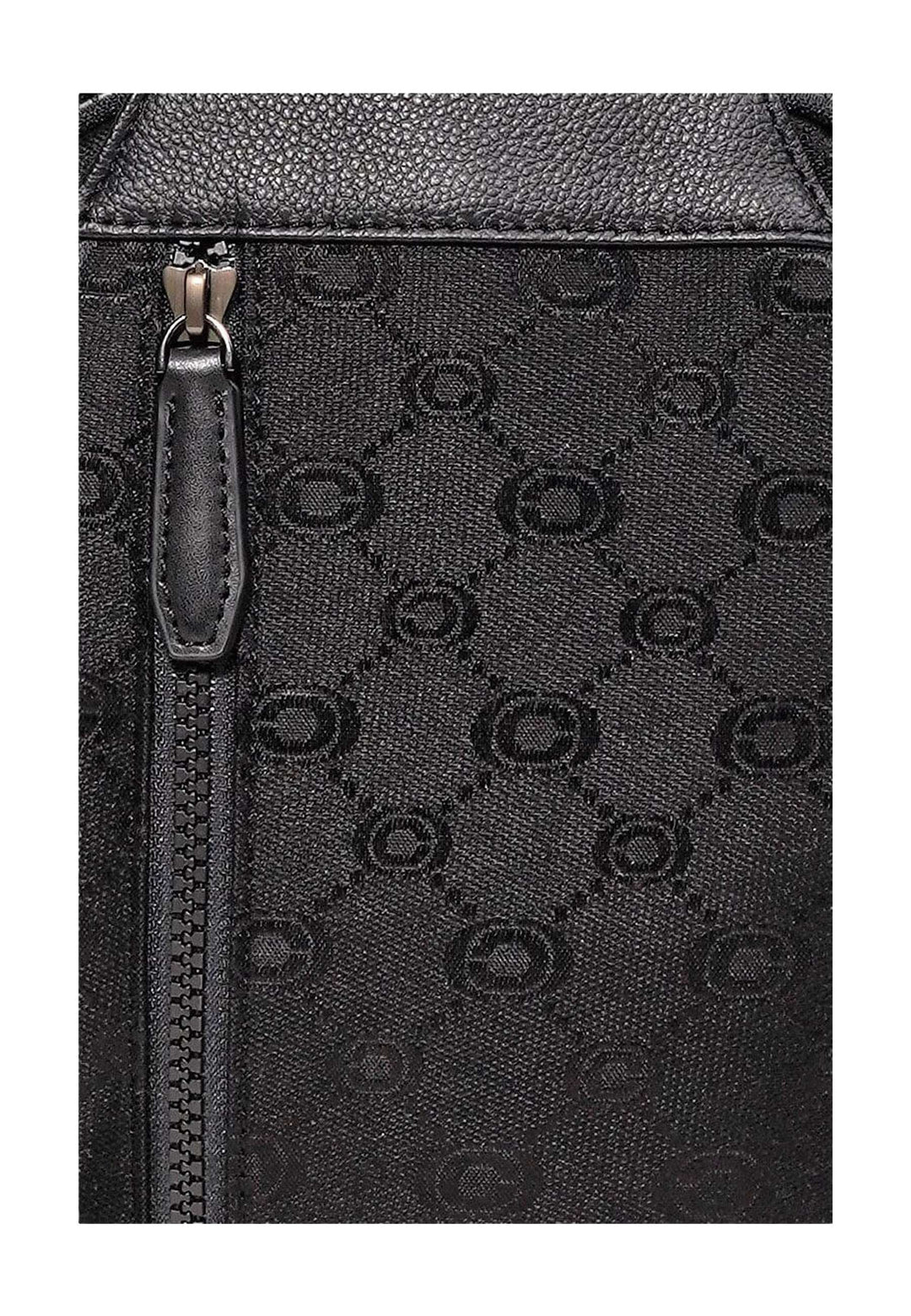 Chabrand Sac Body Icone Toile Noir — vue de cote