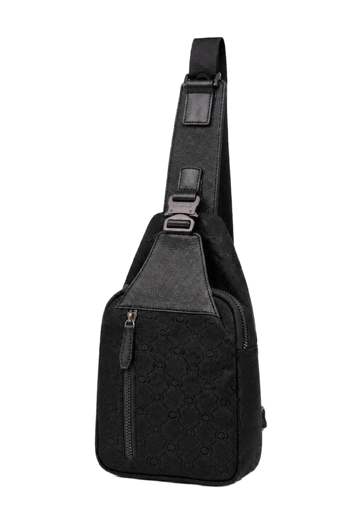 Chabrand Sac Body Icone Toile Noir — vue de dos