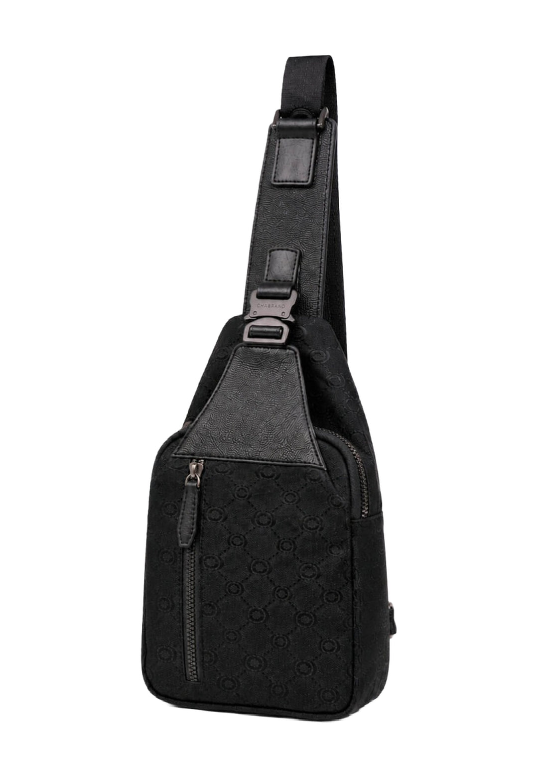 Chabrand Sac Body Icone Toile Noir — vue de dos