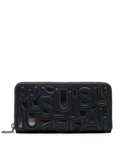 Portefeuille zippé Desigual 23WAYP21 Noir