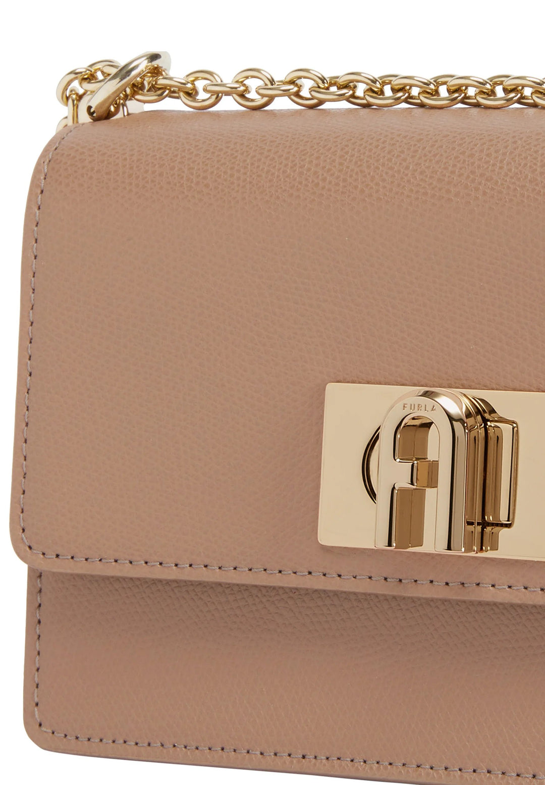 Furla Sac Bandoulière Mini 1927 Cuir Gris