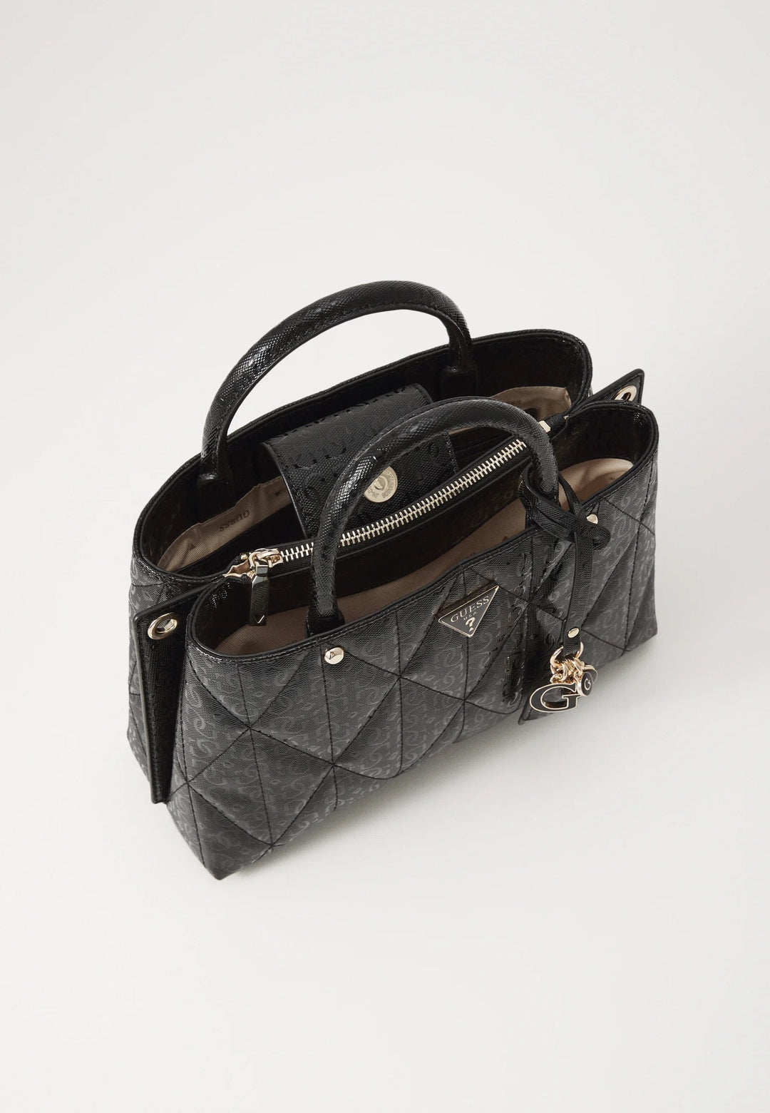 Guess Sac Bandoulière Betula Satchel Black
