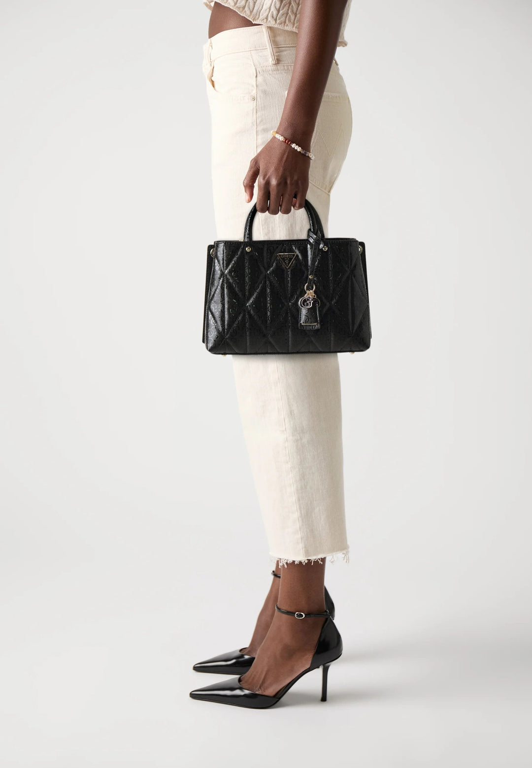 Guess Sac Bandoulière Betula Satchel Black