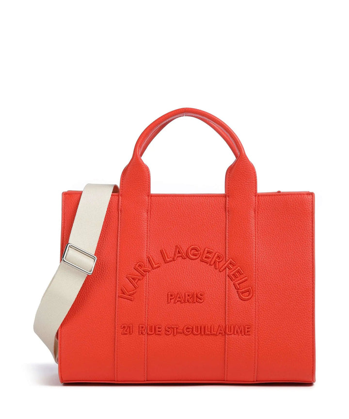 Tote bag M Rue St-Guillaume B1W30041 Karl Lagerfeld 2LP Grapefruit