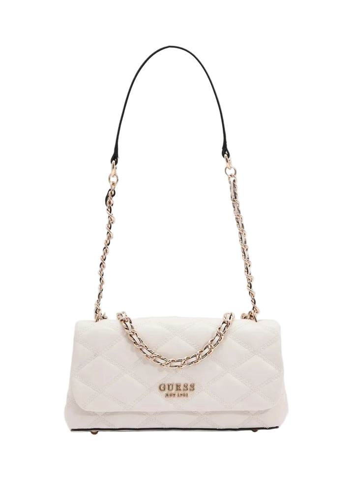 Borsa a tracolla Guess Cruise Vibe Top Zip Bianco