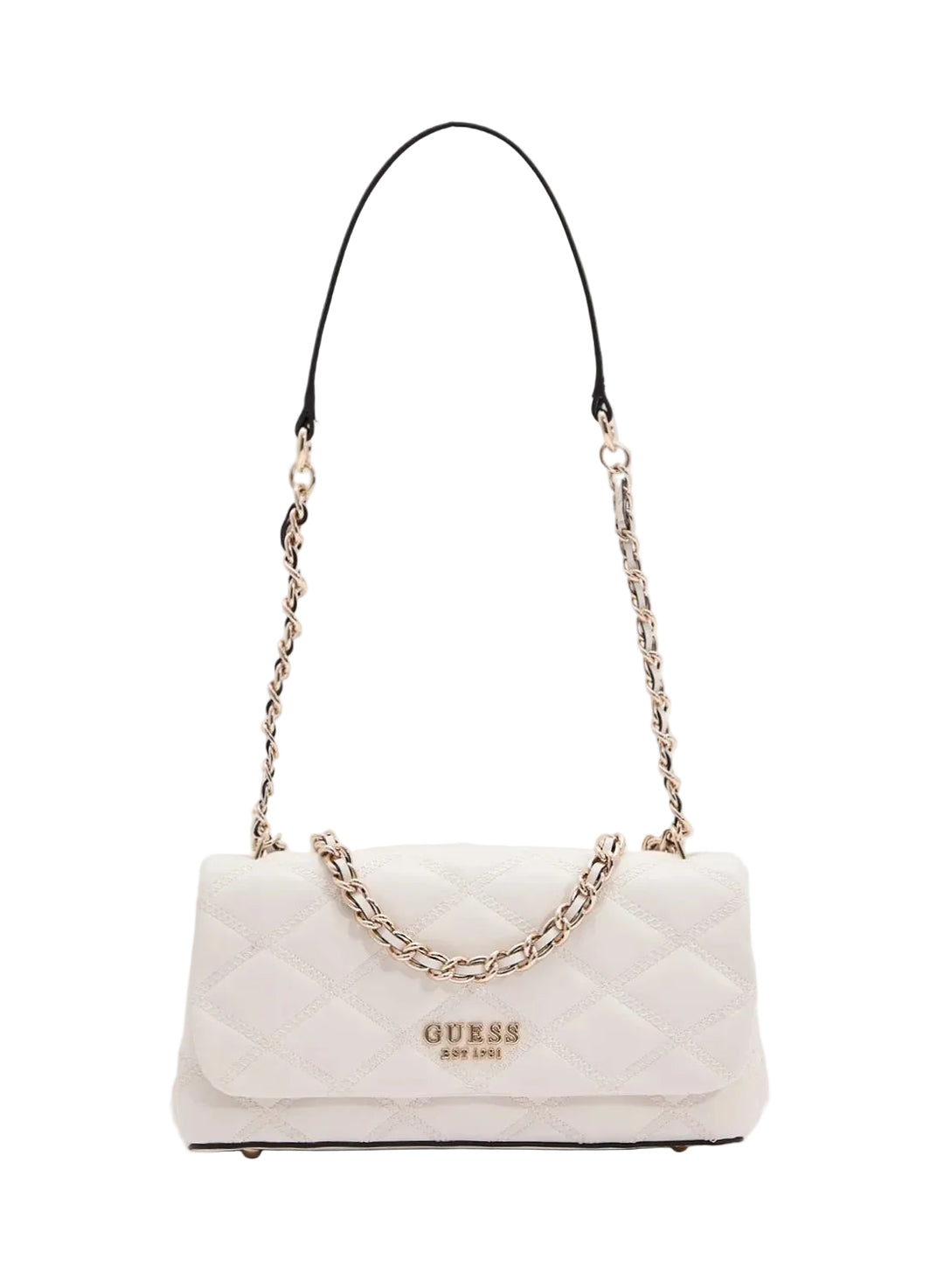Borsa a tracolla Guess Cruise Vibe Top Zip Bianco