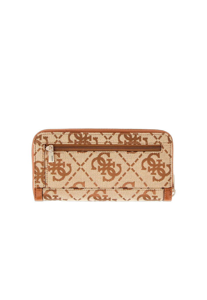Guess Compagnon Audrey Grand Monogramme Latte Logo — vue vue
