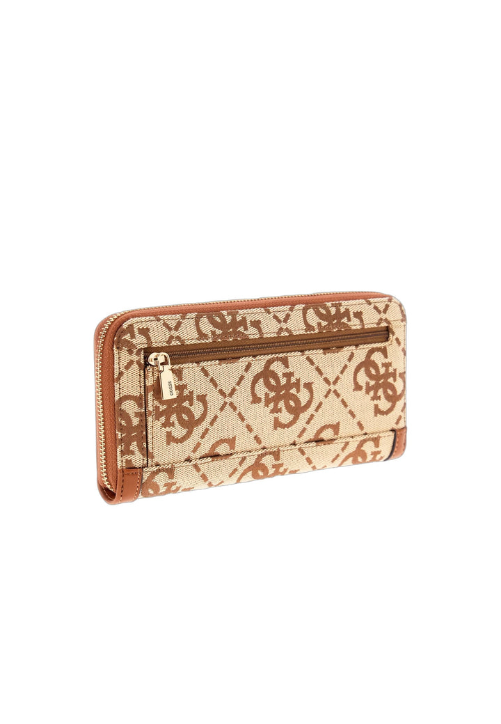 Guess Compagnon Audrey Grand Monogramme Latte Logo — vue vue