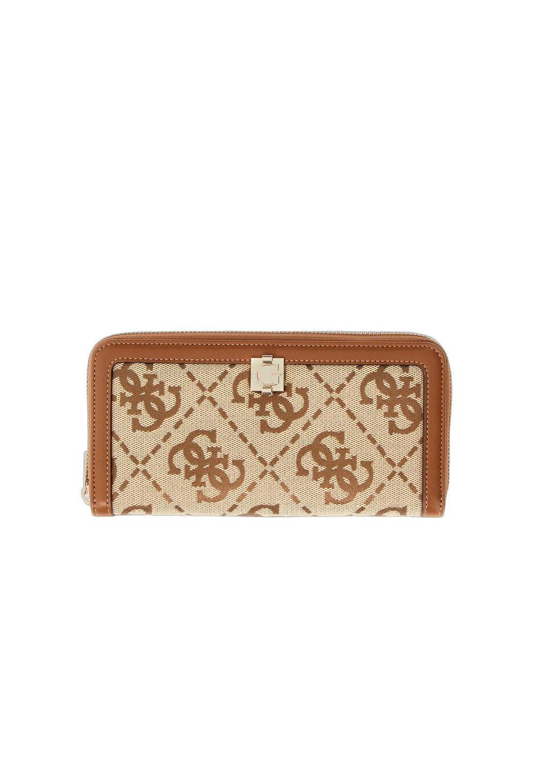 Guess Compagnon Audrey Grand Monogramme Latte Logo — vue vue alternative