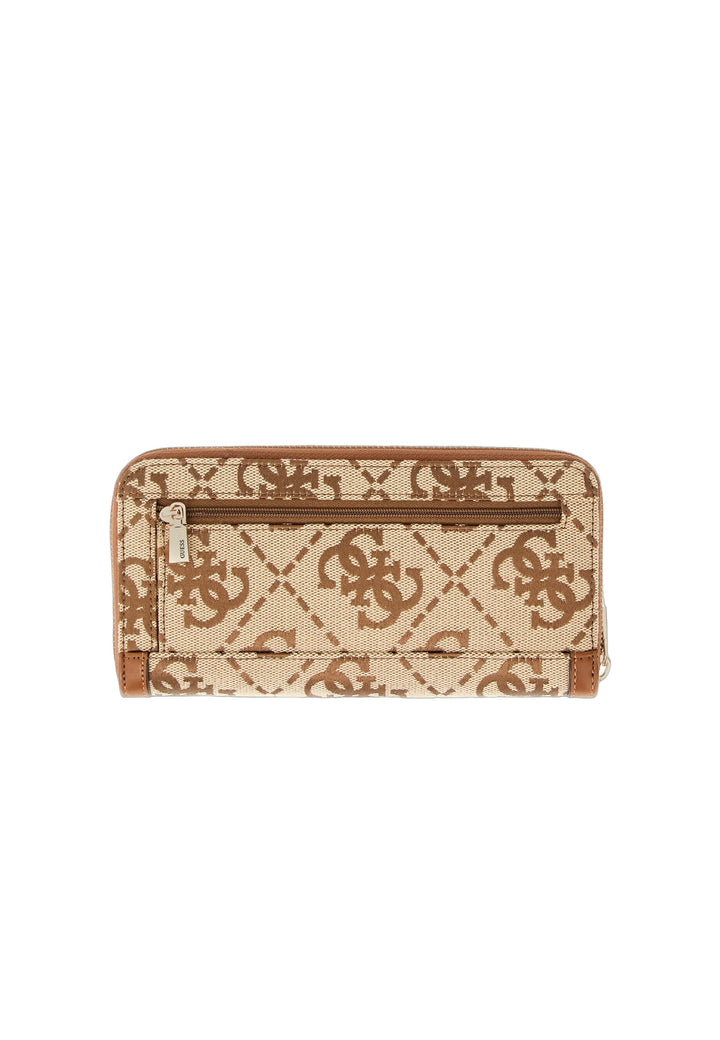 Guess Compagnon Audrey Grand Monogramme Latte Logo — vue vue alternative