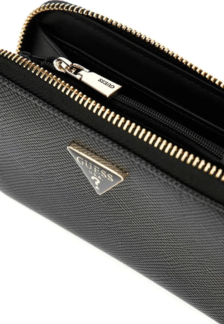 Guess Compagnon / Portefeuille Rosalba Slg Petite T Black -- vue 3 sur 7