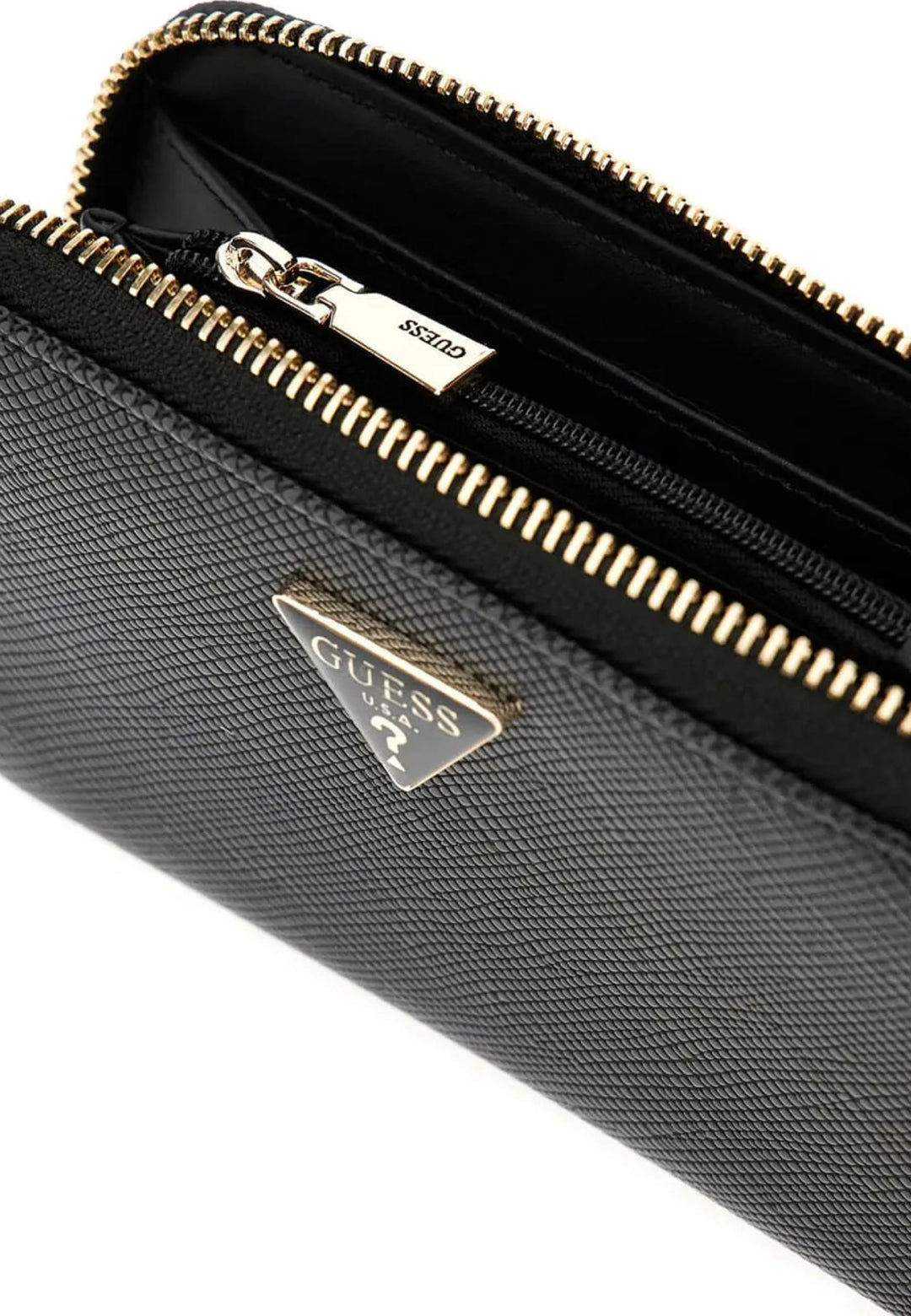 Guess Compagnon / Portefeuille Rosalba Slg Petite T Black -- vue 3 sur 7