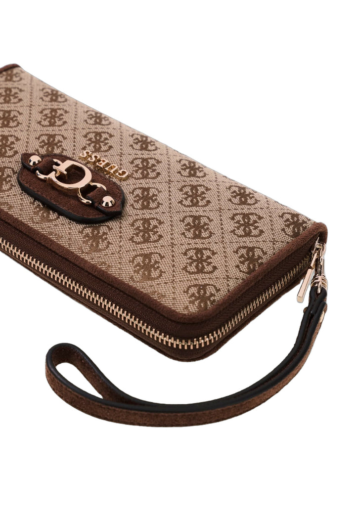 Guess Compagnon Samantha Grand Latte Logo/Brown — vue detail