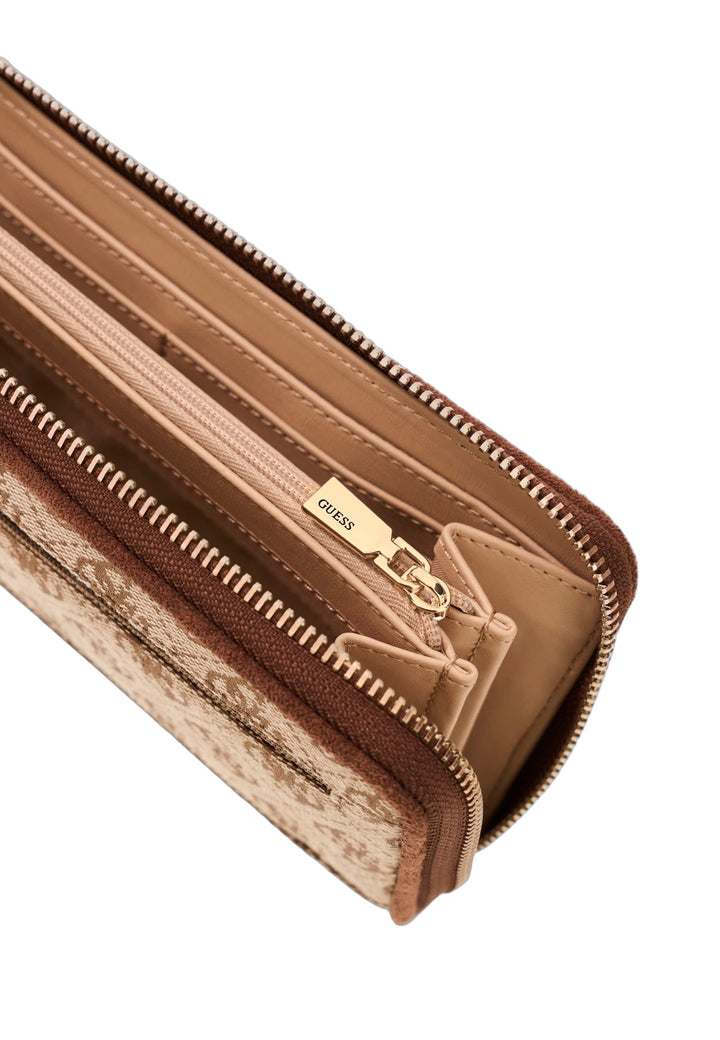 Guess Compagnon Samantha Grand Latte Logo/Brown — vue vue alternative