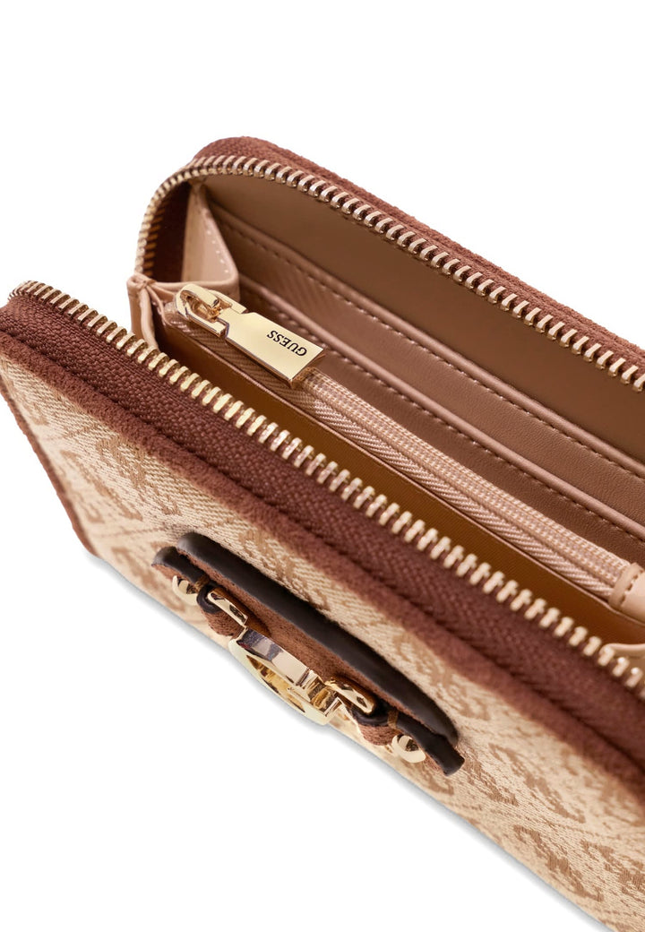 Guess Compagnon Samantha Medium Latte Logo/Brown — vue vue