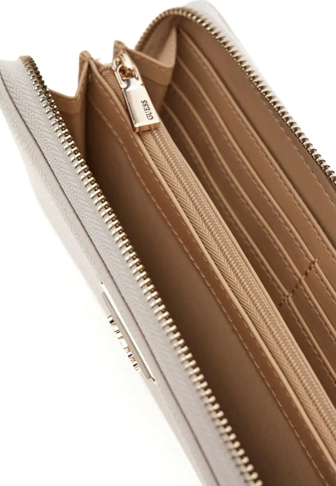 Guess Portefeuille Laurel Medium Zip Ivory -- vue 5 sur 6