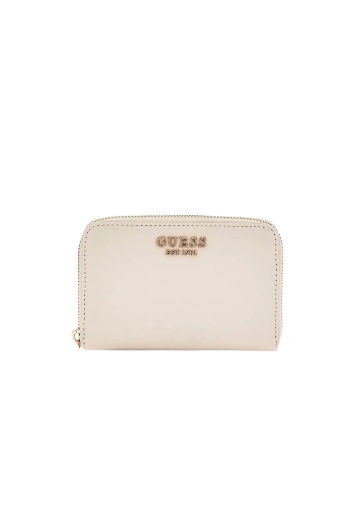 Guess Portefeuille Laurel Small Zip Bone -- vue 1 sur 6