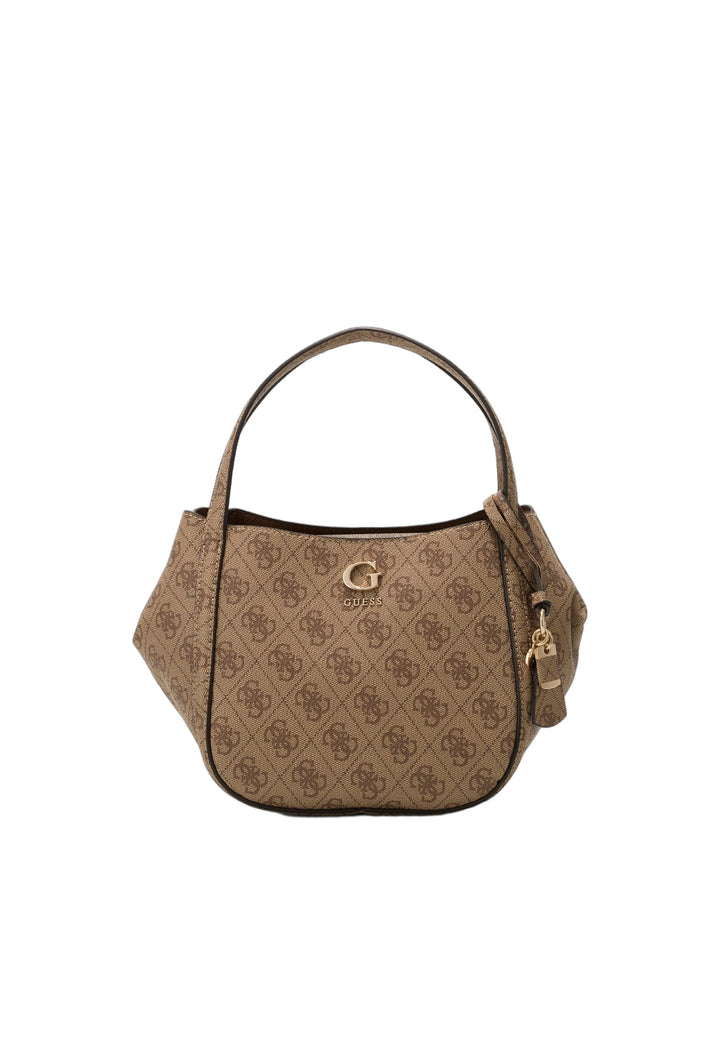 Guess Sac à Main Coleen Petit Monogramme Latte Logo — vue vue alternative