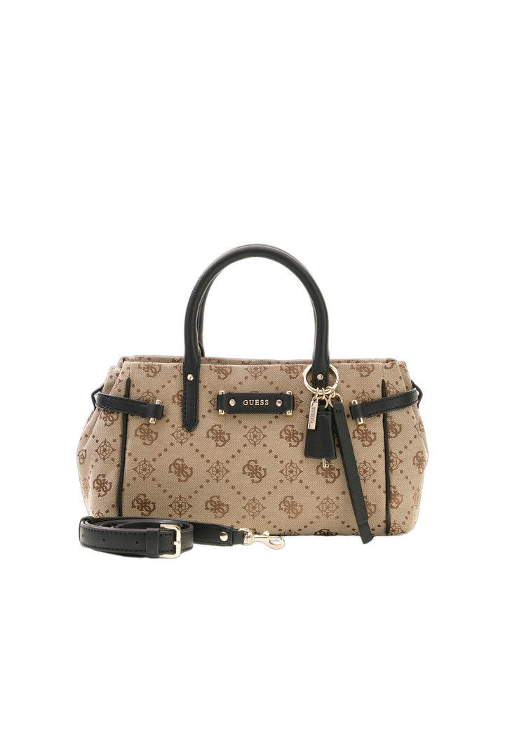 Guess Sac à Main Dorothy Petit Latte Logo/Black — vue vue alternative