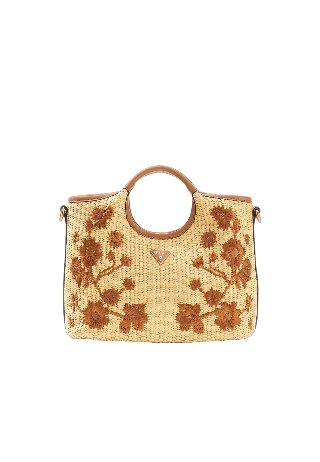 Guess Sac à Main Kirsten Mini Caramel — vue vue alternative