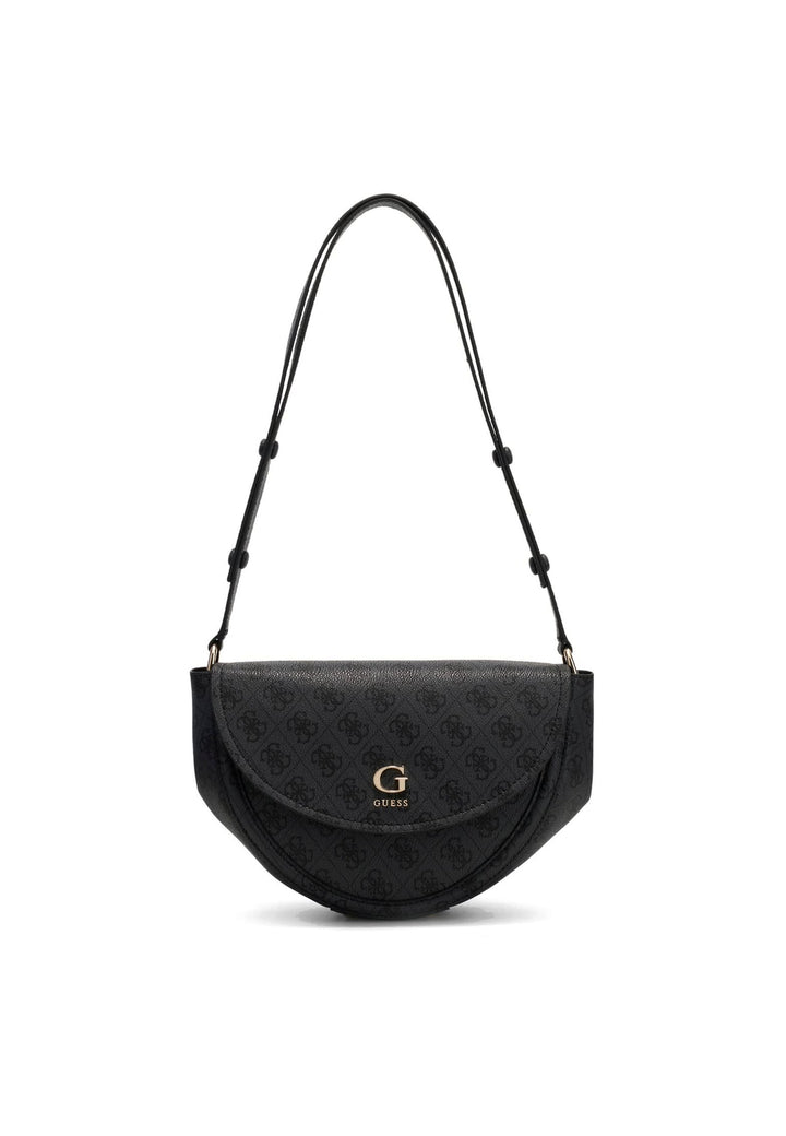 Guess Sac à Rabat Coleen Monogramme Coal Logo II — vue de face