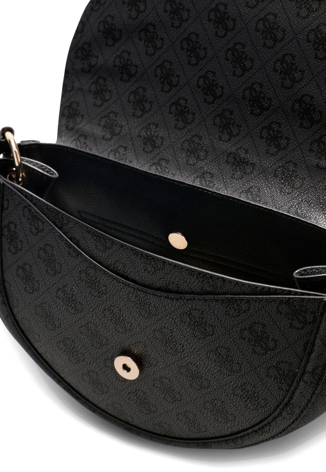 Guess Sac à Rabat Coleen Monogramme Coal Logo II — vue vue