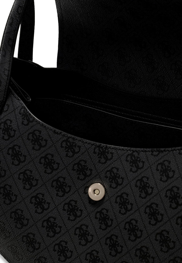 Guess Sac à Rabat Coleen Monogramme Coal Logo — vue vue alternative