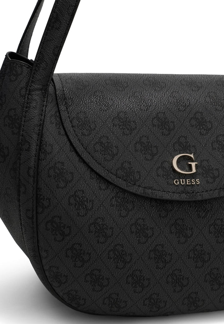 Guess Sac à Rabat Coleen Monogramme Coal Logo — vue vue alternative