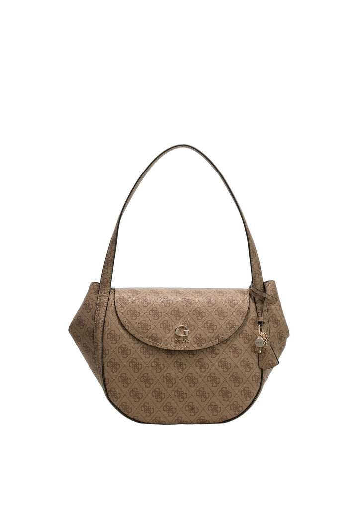 Guess Sac à Rabat Coleen Monogramme Latte Logo — vue vue alternative