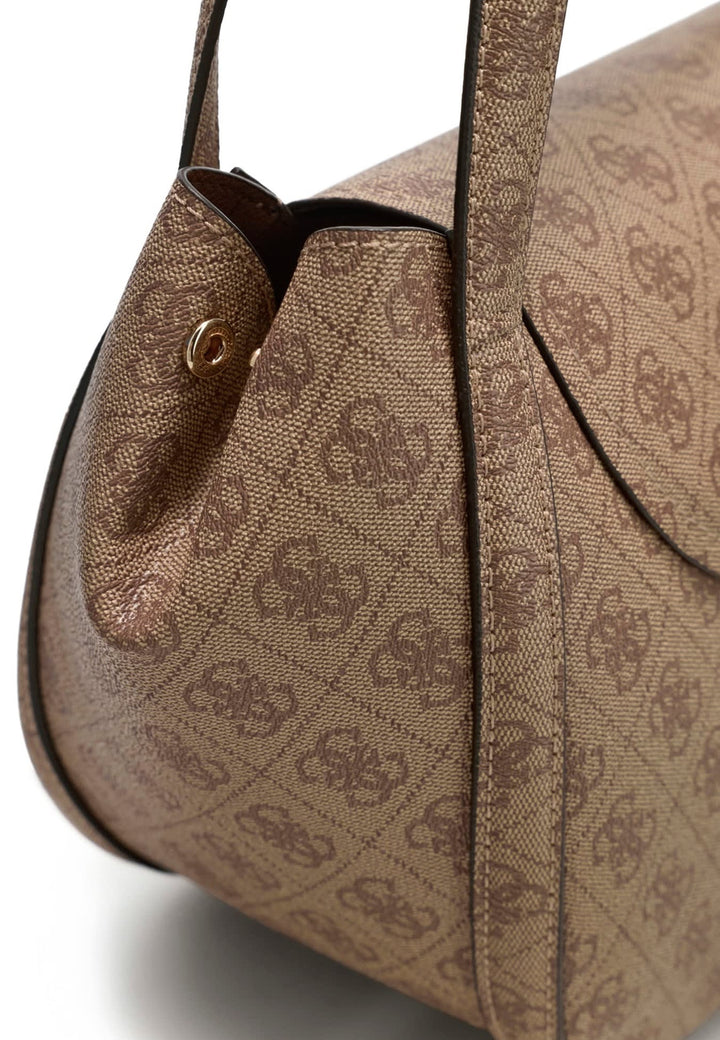 Guess Sac à Rabat Coleen Monogramme Latte Logo — vue vue alternative