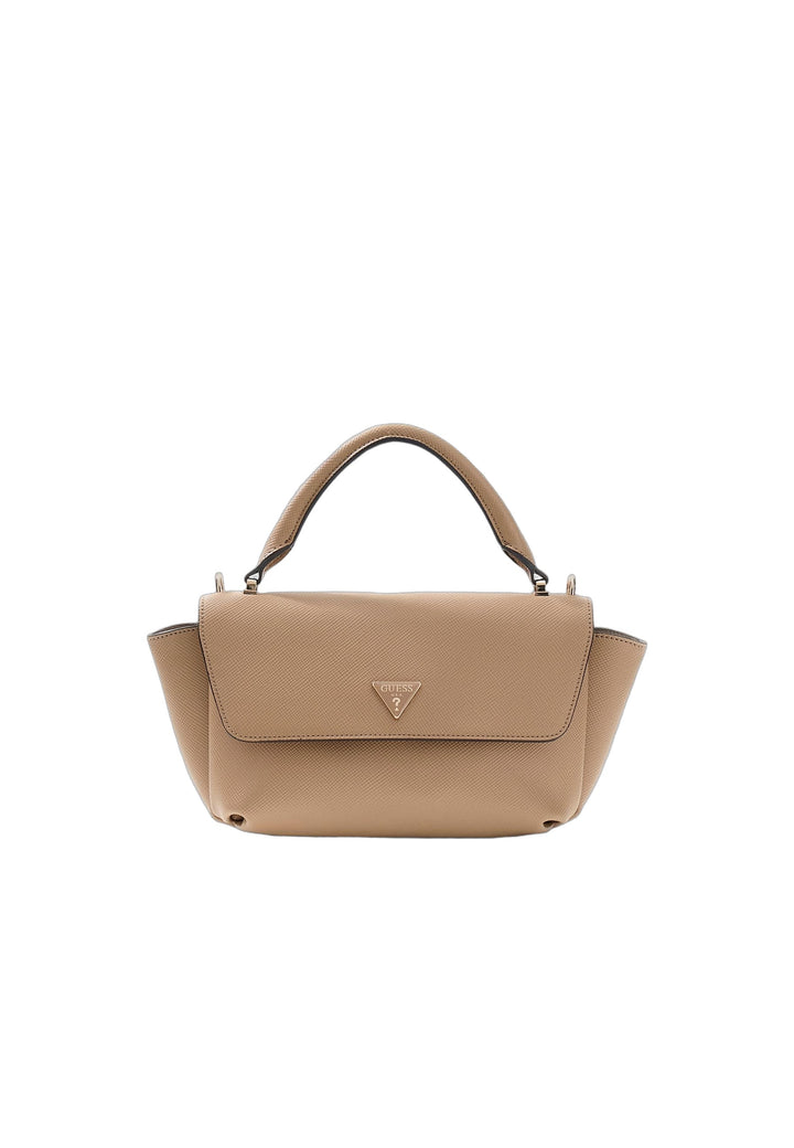 Guess Sac à Rabat Gilda Beige — vue de face
