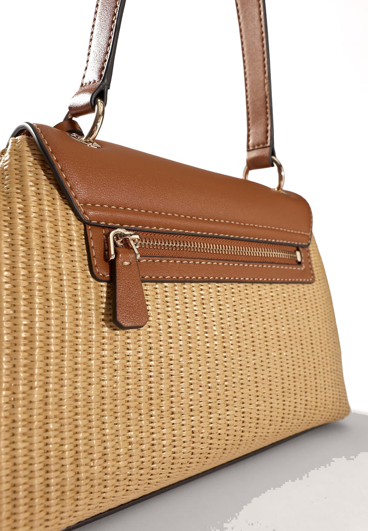 Guess Sac à Rabat Maggie Natural/Caramel — vue vue