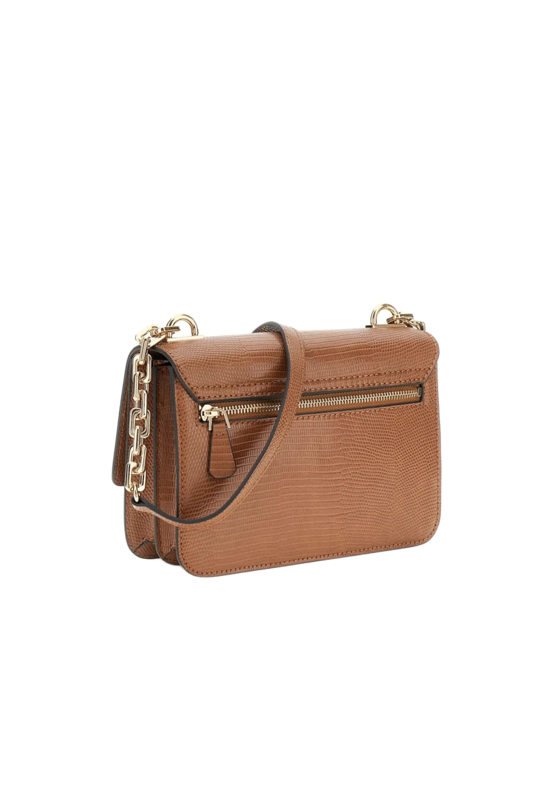 Guess Sac Bandoulière Anadela 3 Comp Satch Cognac -- vue 3 sur 7