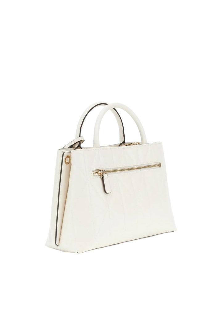 Guess Sac Bandoulière Betula Satchel Off White -- vue 5 sur 6