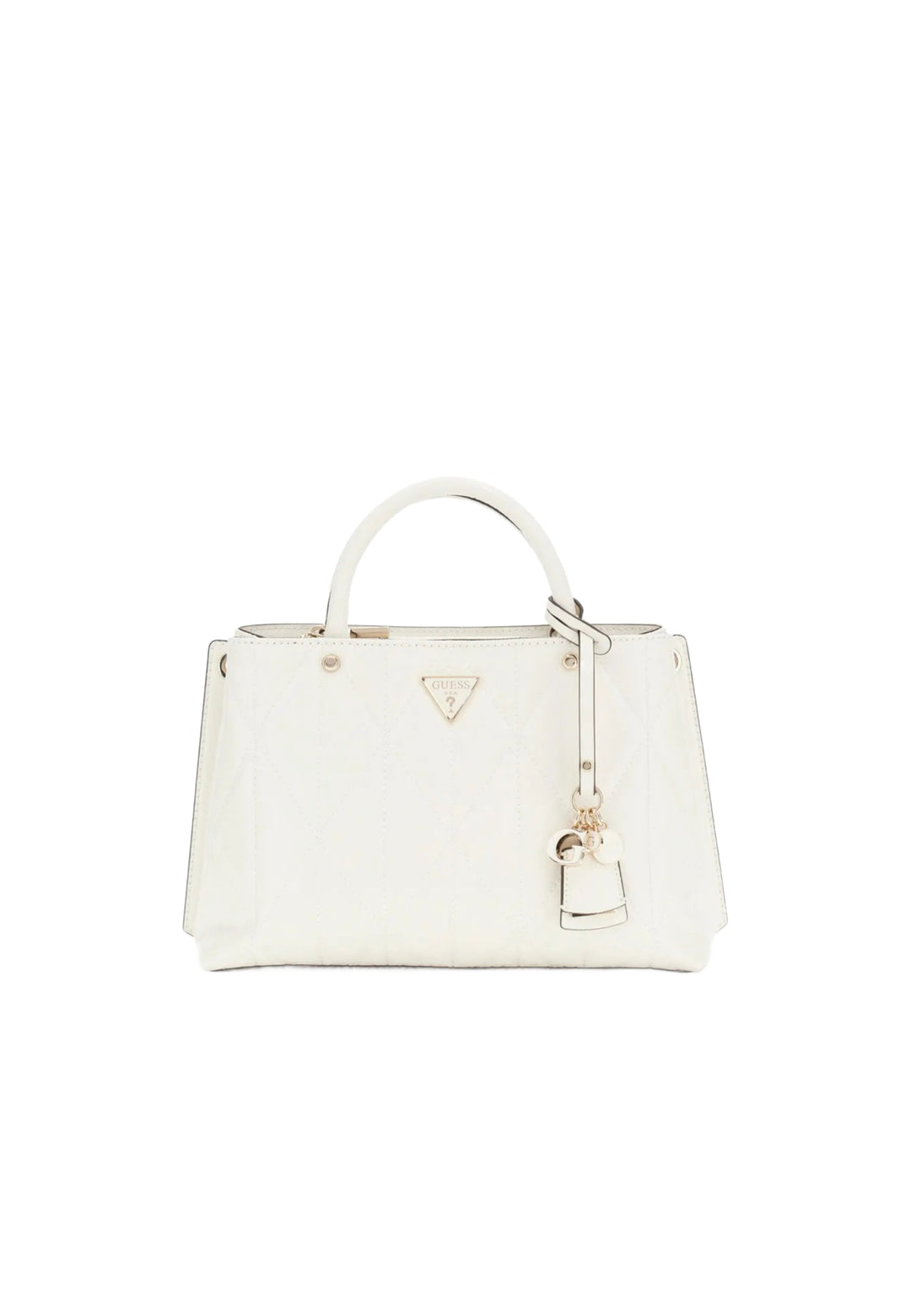 Guess Sac Bandoulière Betula Satchel Off White -- vue 1 sur 6