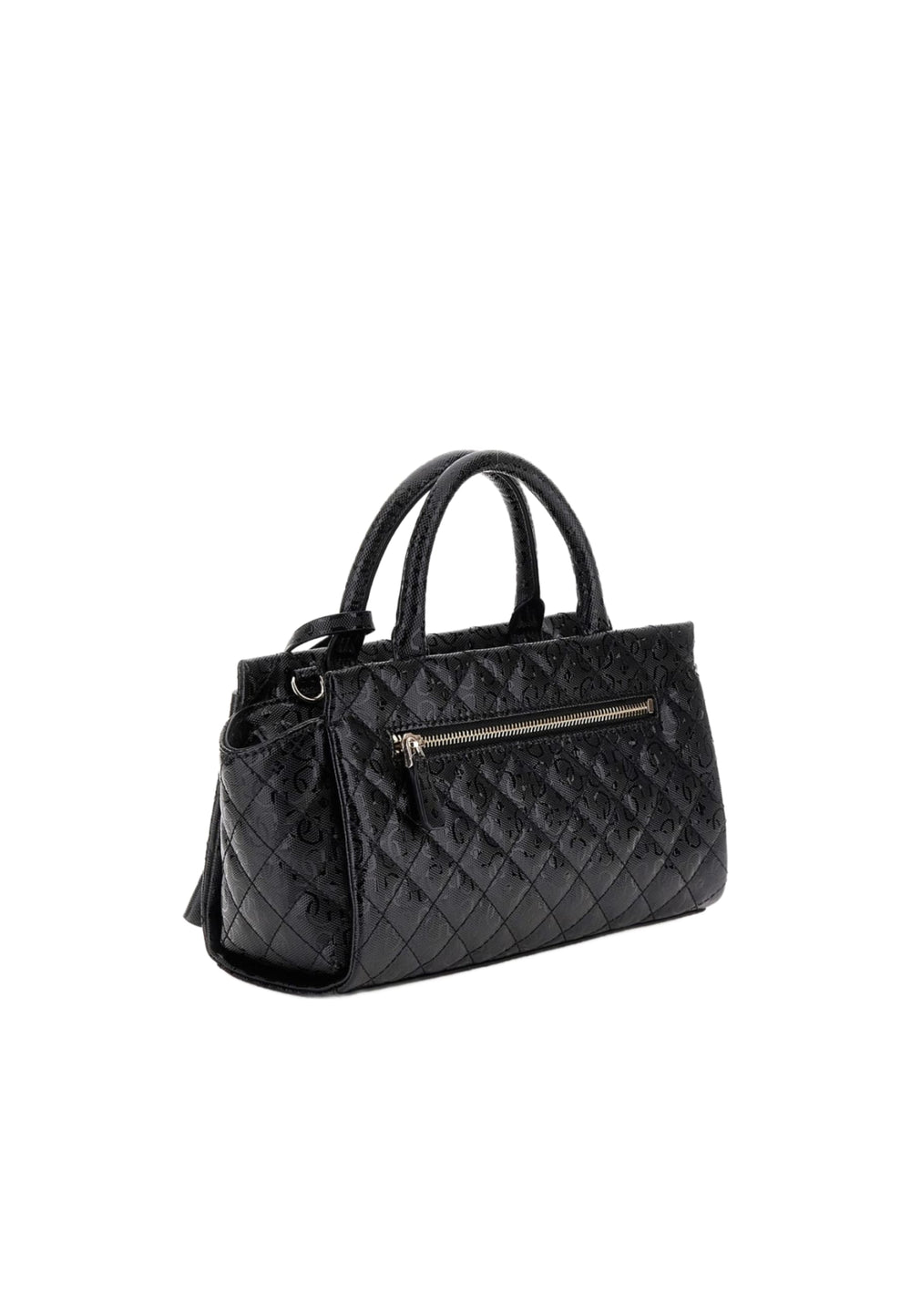 Guess Sac Bandoulière Blane Girlfriend Sat Black -- vue 3 sur 8