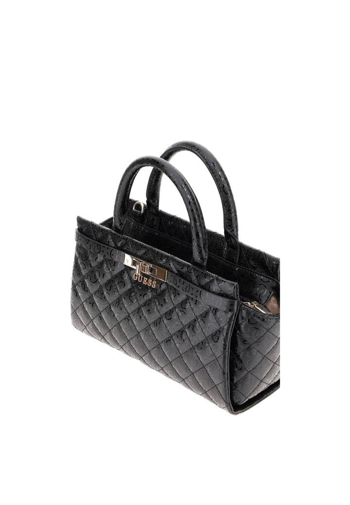 Guess Sac Bandoulière Blane Girlfriend Sat Black -- vue 5 sur 8