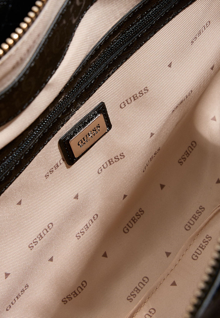 Guess Sac Bandoulière Blane Girlfriend Sat Black -- vue 8 sur 8
