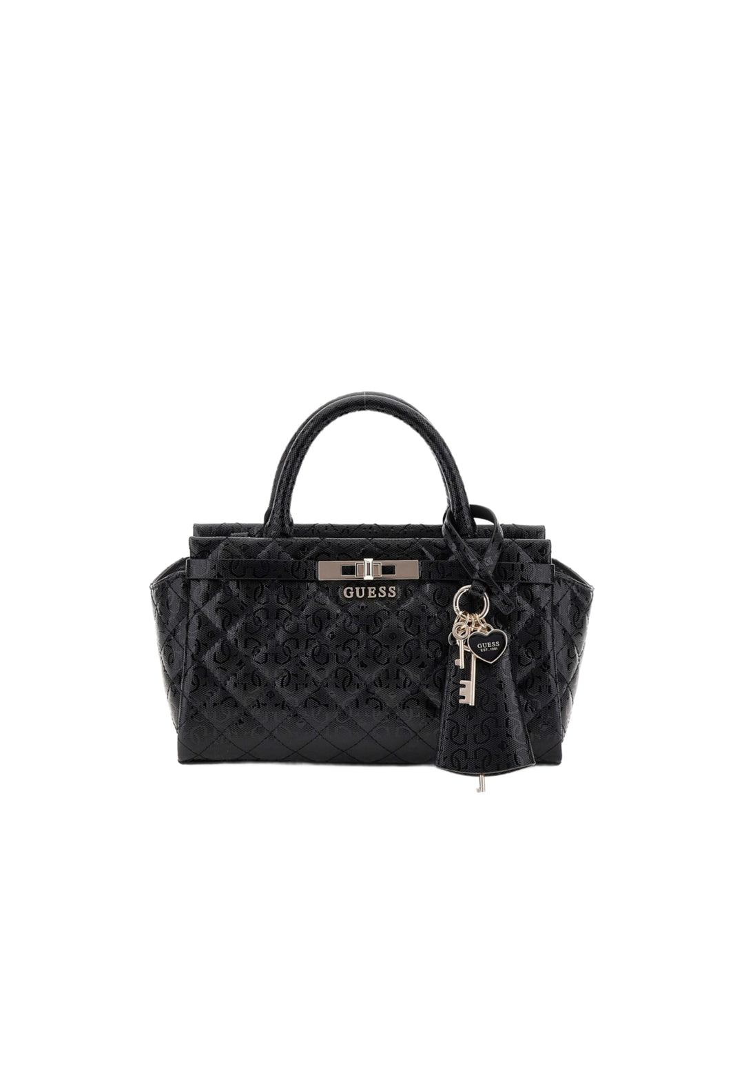 Guess Sac Bandoulière Blane Girlfriend Sat Black -- vue 1 sur 8