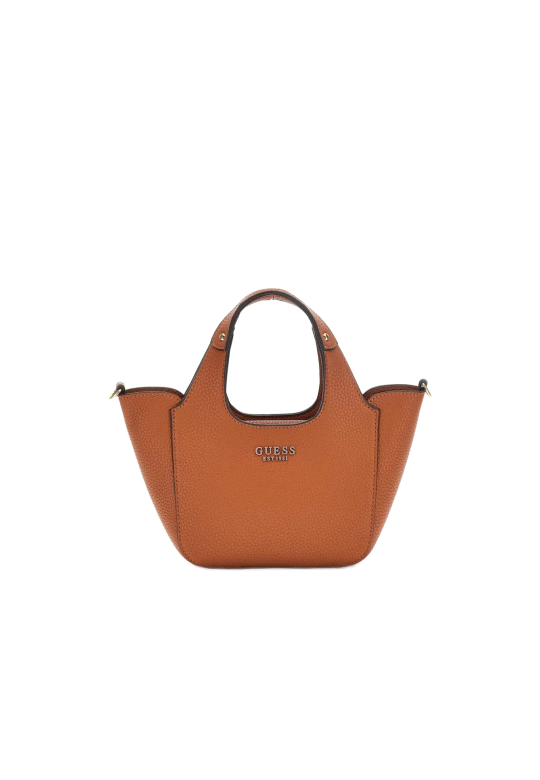 Guess Sac Bandoulière Calista Top Zip Shou Caramel -- vue 5 sur 8