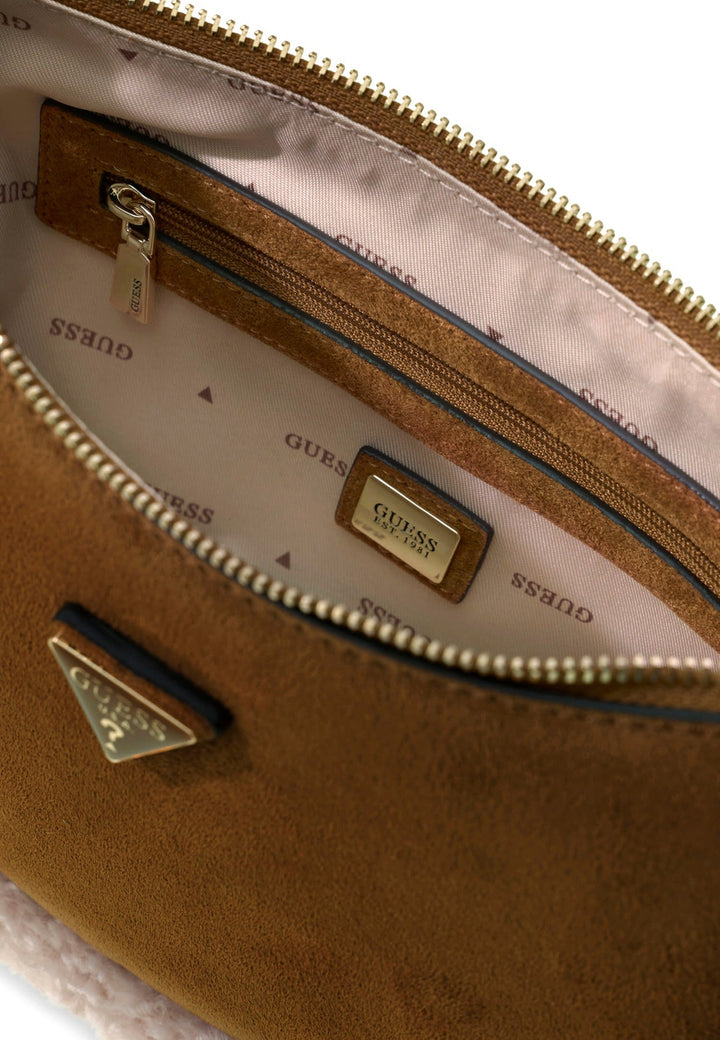 Guess Sac Bandoulière Katie Cognac — vue vue