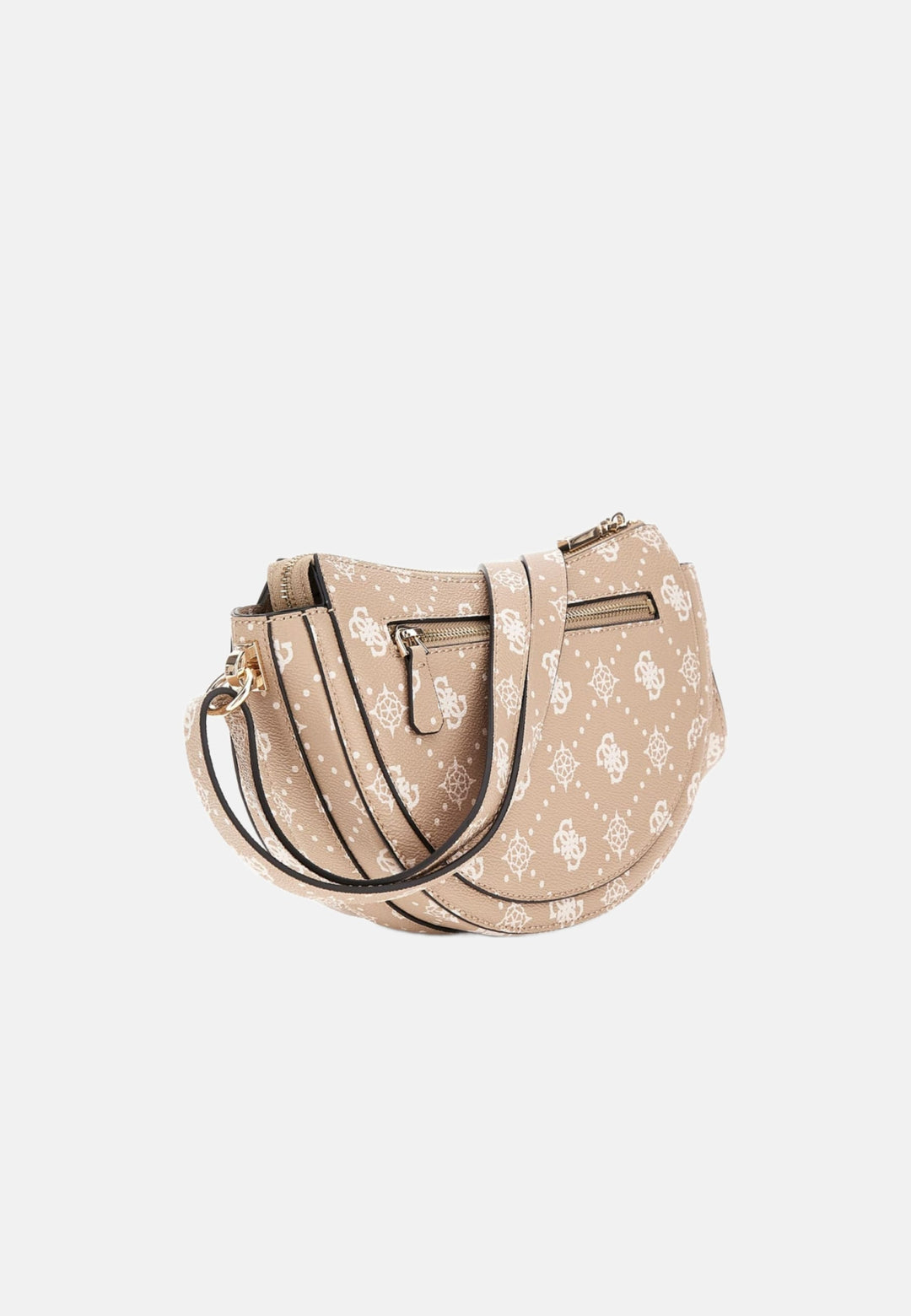 Guess Sac Bandoulière Silia Girlfriend Sat Biscotti Logo -- vue 4 sur 8