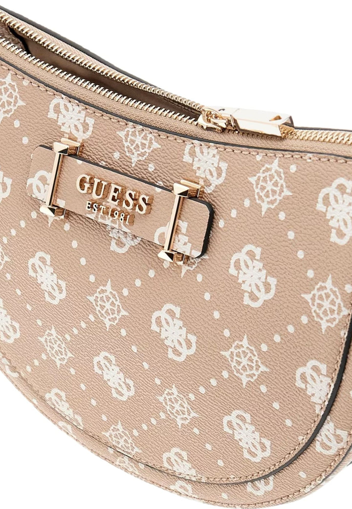 Guess Sac Bandoulière Silia Girlfriend Sat Biscotti Logo -- vue 7 sur 8
