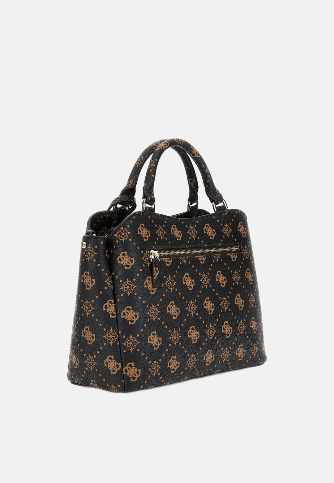 Guess Sac Bandoulière Silia Girlfriend Sat Espresso Logo -- vue 4 sur 9